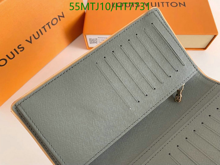 LV Bags-(4A)-Wallet-,Code: HT7731,$: 55USD