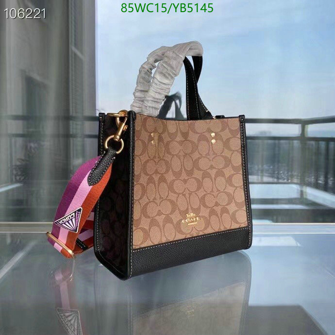 Coach Bag-(4A)-Tote-,Code: YB5145,$: 85USD