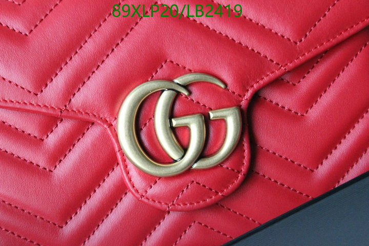Gucci Bag-(4A)-Marmont,Code: LB2419,$: 89USD