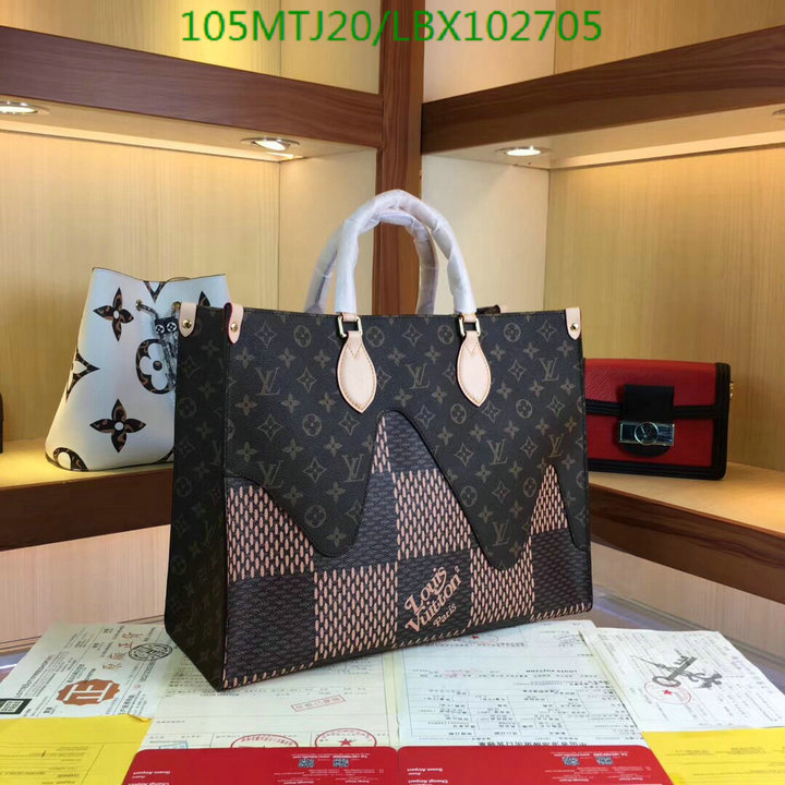 LV Bags-(4A)-Handbag Collection-,Code: LBX102705,$: 105USD