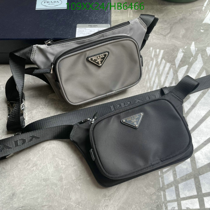 Prada Bag-(Mirror)-Diagonal-,Code: HB6466,$: 109USD