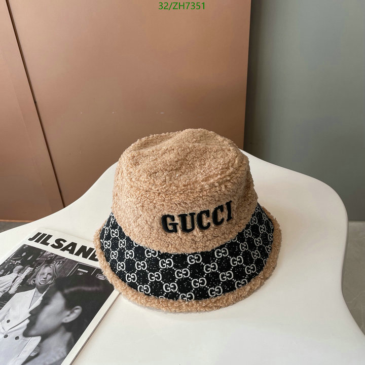 Cap -(Hat)-Gucci, Code: ZH7351,$: 32USD