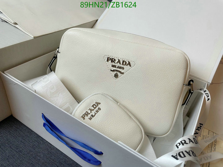 Prada Bag-(4A)-Diagonal-,Code: ZB1624,$: 89USD