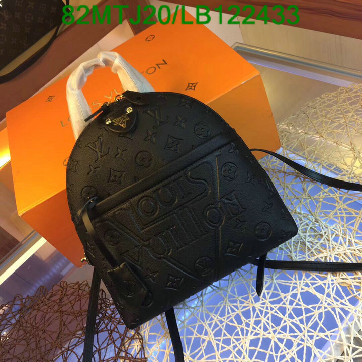 LV Bags-(4A)-Backpack-,Code: LB122433,$: 82USD