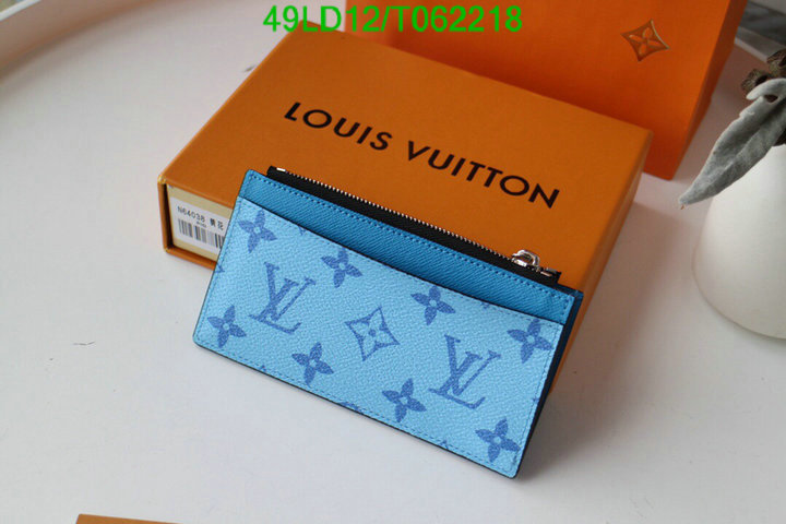 LV Bags-(Mirror)-Wallet-,Code: T062218,$: 49USD