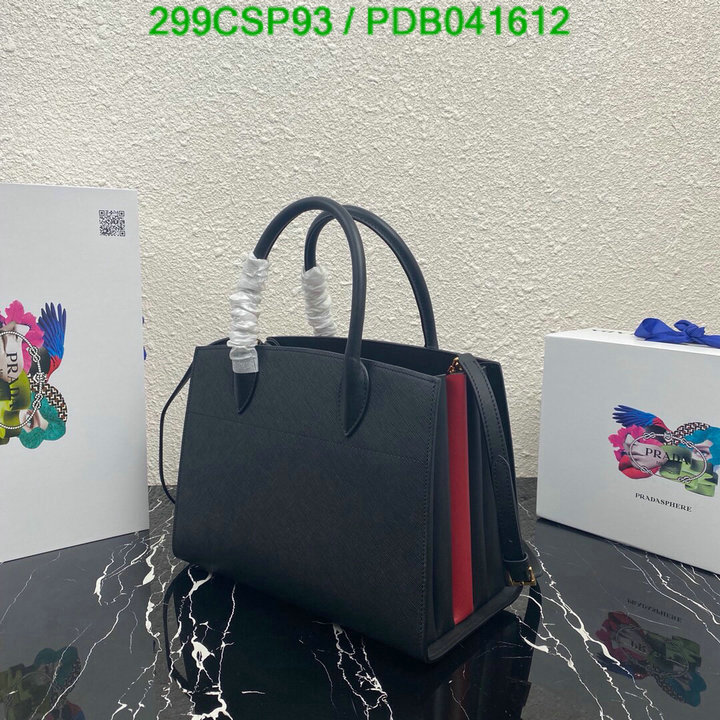 Prada Bag-(Mirror)-Handbag-,Code: PDB041612,$: 299USD