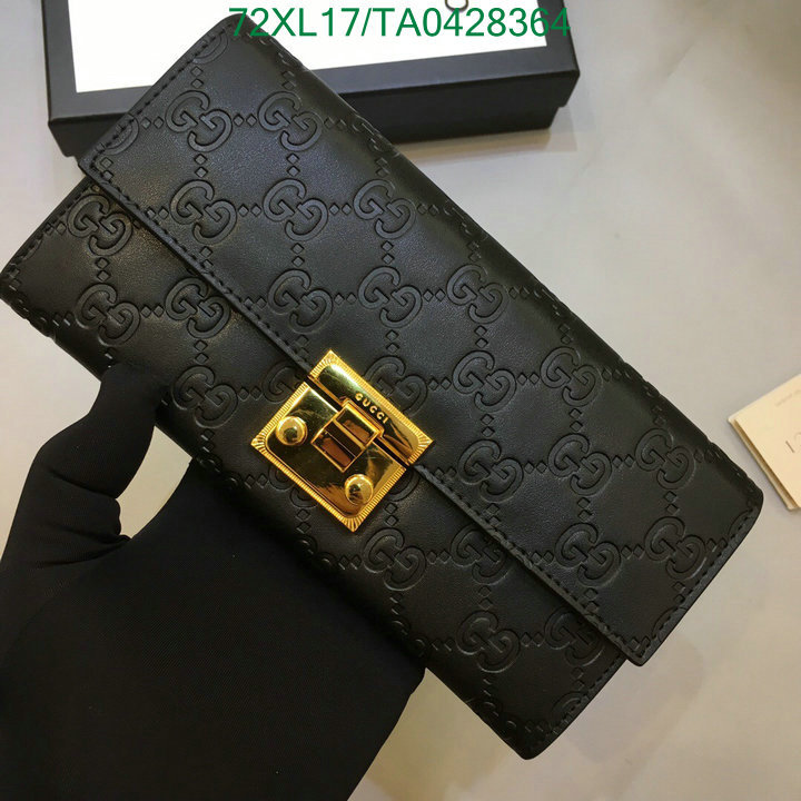 Gucci Bag-(4A)-Wallet-,Code:TA0428364,$: 72USD