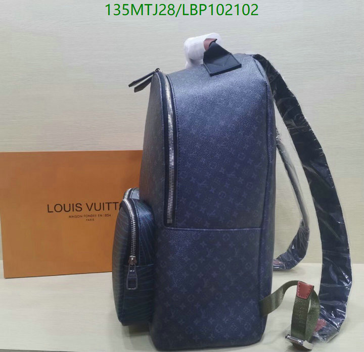 LV Bags-(4A)-Backpack-,Code: LBP102102,$: 135USD