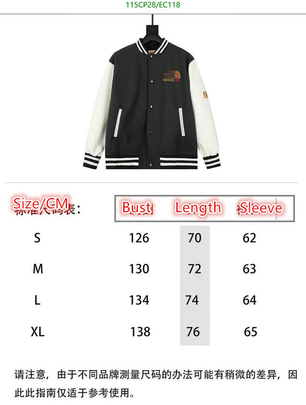 Clothing-Gucci, Code: EC118,$: 115USD