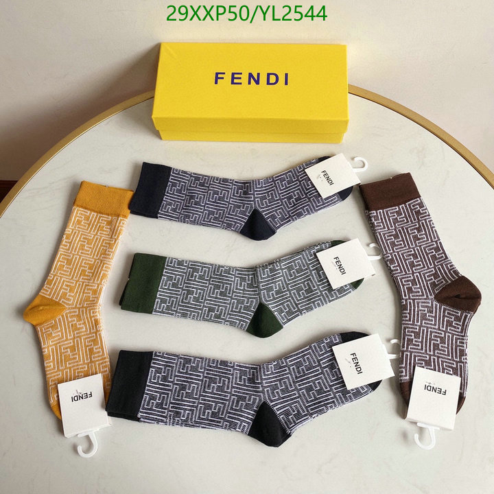 Sock-Fendi, Code: YL2544,$: 29USD