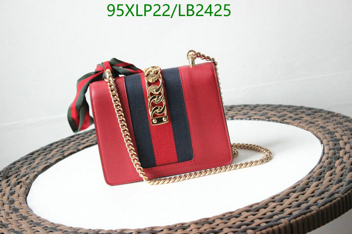 Gucci Bag-(4A)-Diagonal-,Code: LB2425,$: 95USD