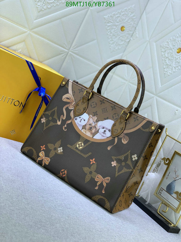 LV Bags-(4A)-Handbag Collection-,Code: YB7361,$: 89USD