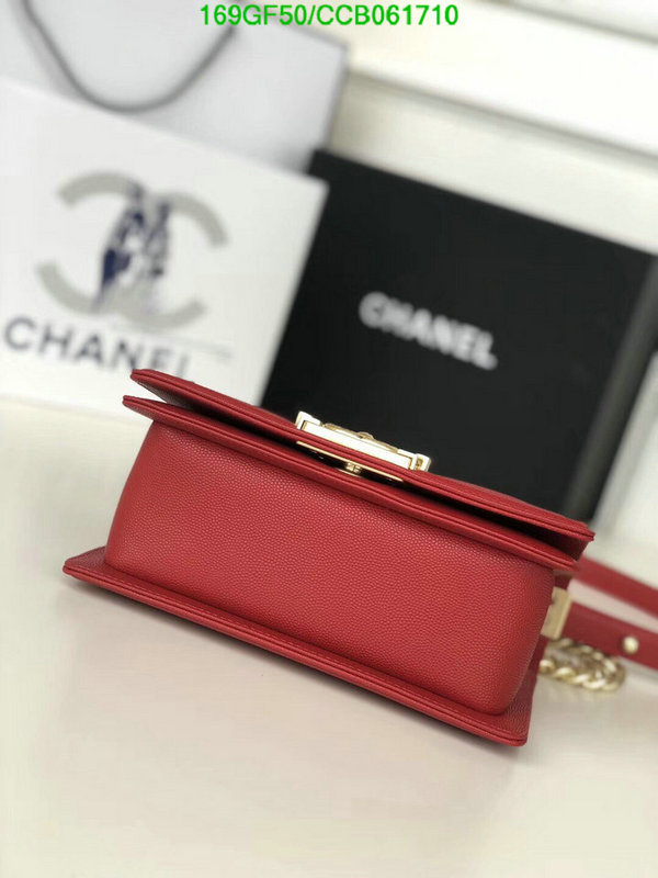 Chanel Bags -(Mirror)-Le Boy,Code: CCB061710,$: 169USD