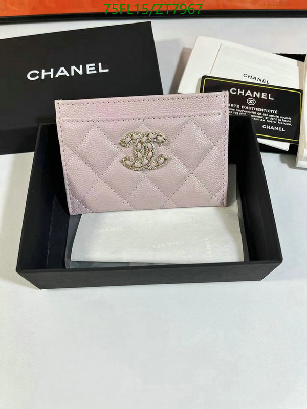 Chanel Bags -(Mirror)-Wallet-,Code: ZT7967,$: 75USD