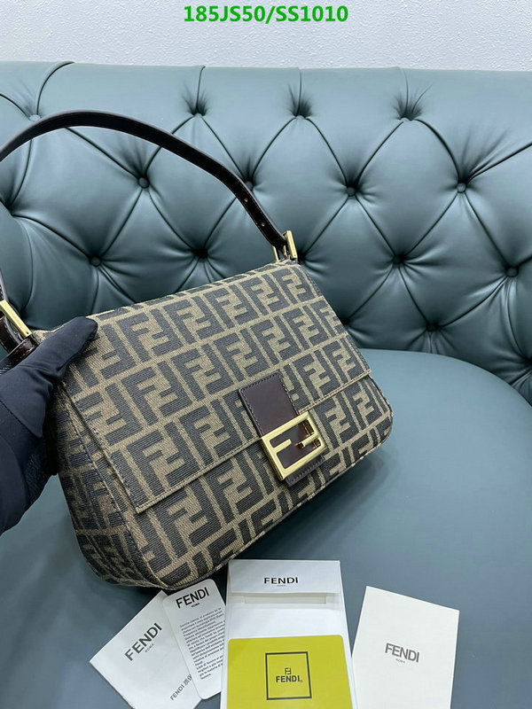 Fendi Bag-(Mirror)-Handbag-,Code: SS1010,