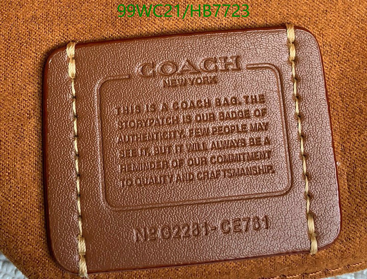 Coach Bag-(4A)-Diagonal-,Code: HB7723,$: 99USD