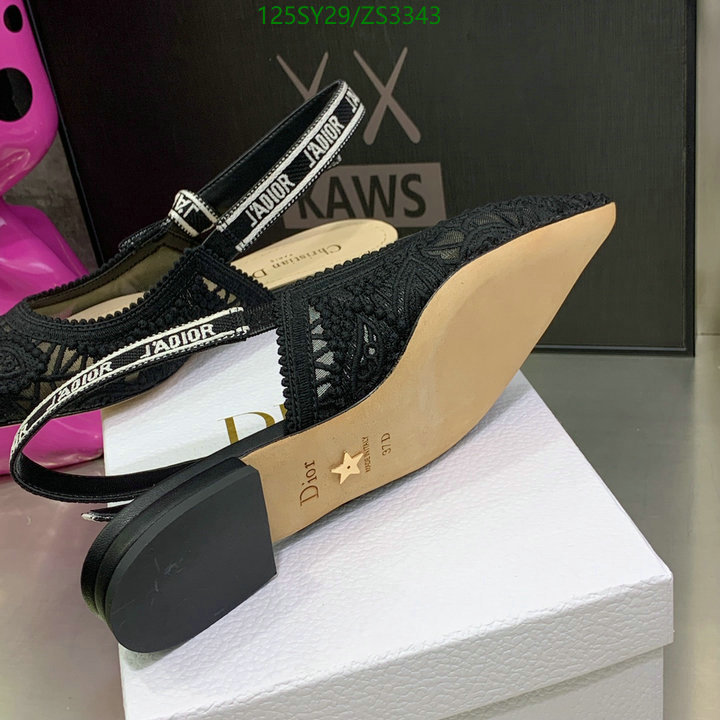 Women Shoes-Dior,Code: ZS3343,$: 125USD