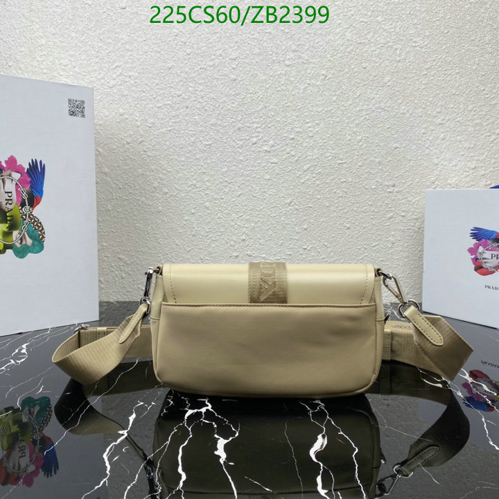 Prada Bag-(Mirror)-Diagonal-,Code: ZB2398,$: 225USD