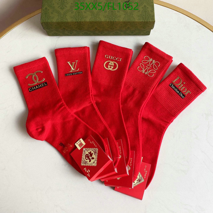 Sock-Gucci, Code: FL1052,$: 35USD