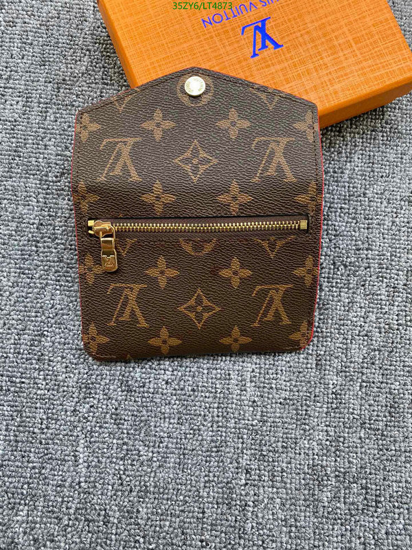 LV Bags-(4A)-Wallet-,Code: LT4873,$: 35USD