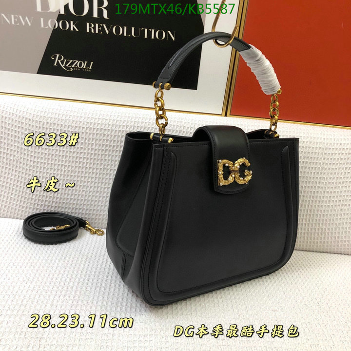 D&G Bag-(Mirror)-Diagonal-,Code: KB5587,$: 179USD