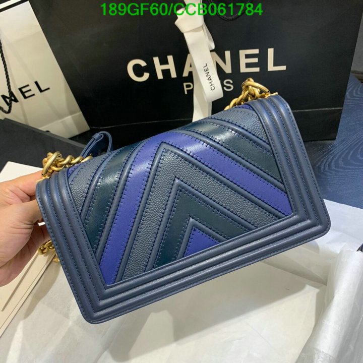 Chanel Bags -(Mirror)-Le Boy,Code: CCB061787,$: 189USD