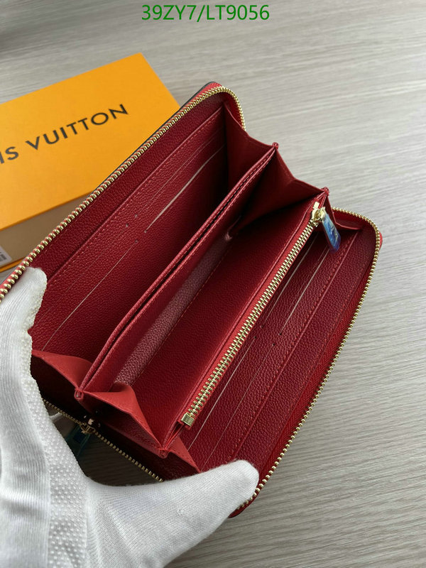 LV Bags-(4A)-Wallet-,Code: LT9056,$: 39USD
