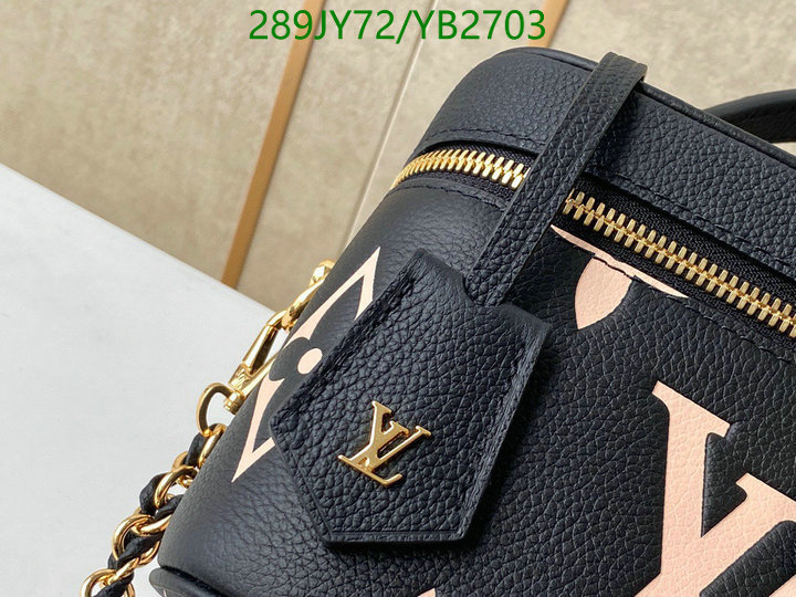 LV Bags-(Mirror)-Vanity Bag-,Code: YB2703,$: 289USD