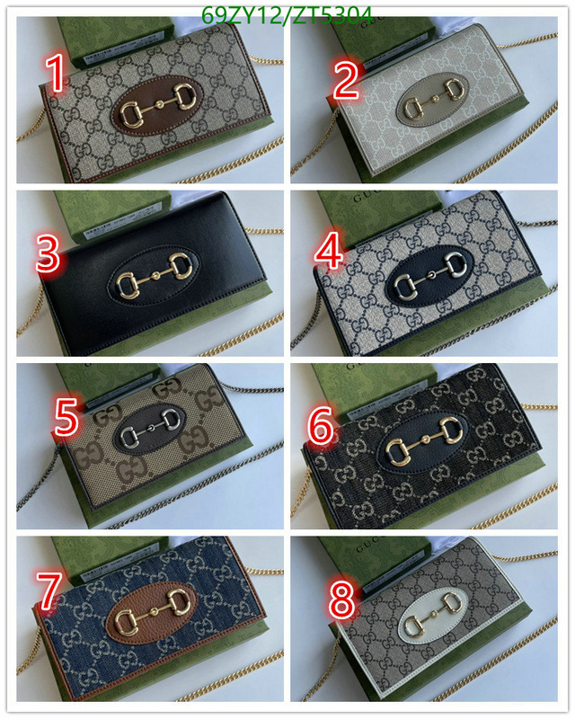 Gucci Bag-(4A)-Wallet-,Code: ZT5304,$: 69USD