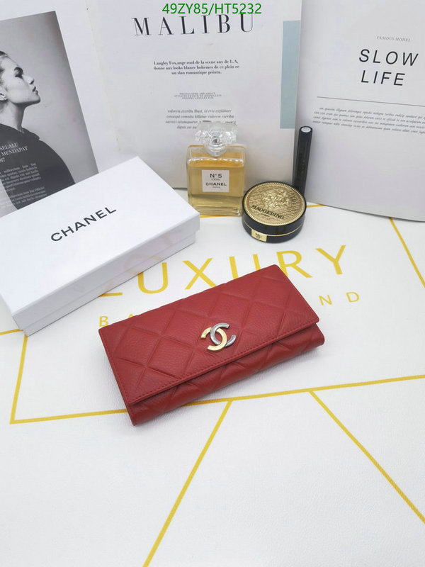 Chanel Bags ( 4A )-Wallet-,Code: HT5232,$: 49USD