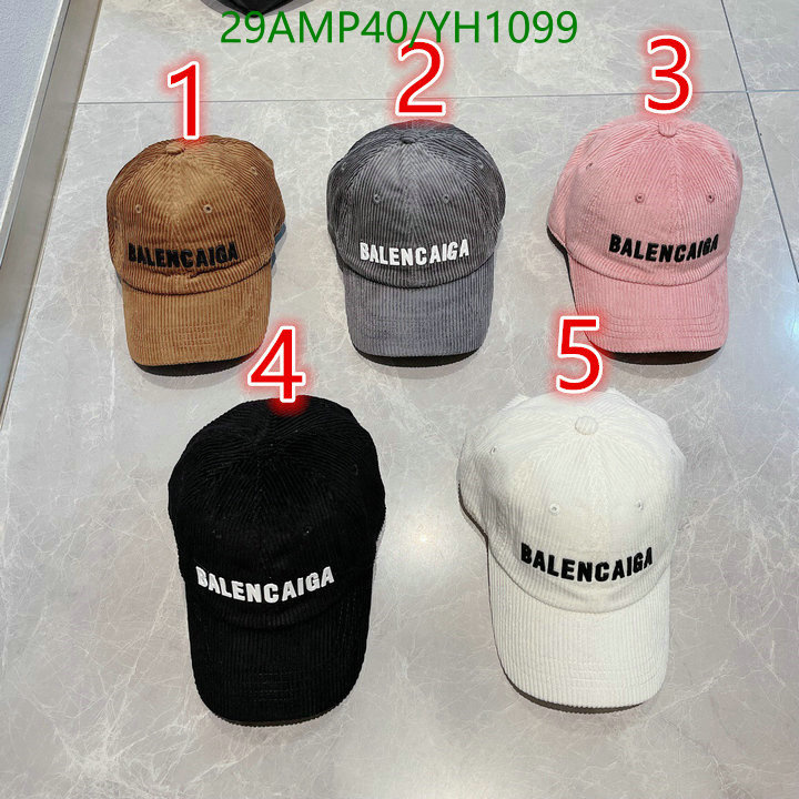 Cap -(Hat)-Balenciaga, Code: YH1099,$: 29USD