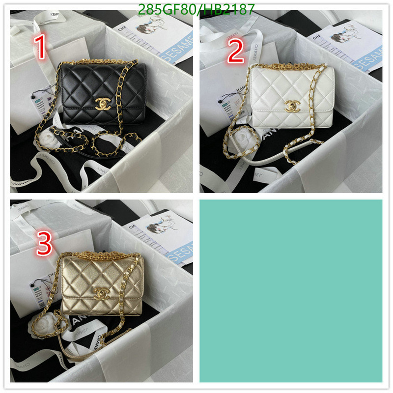 Chanel Bags -(Mirror)-Diagonal-,Code: HB2187,$: 285USD