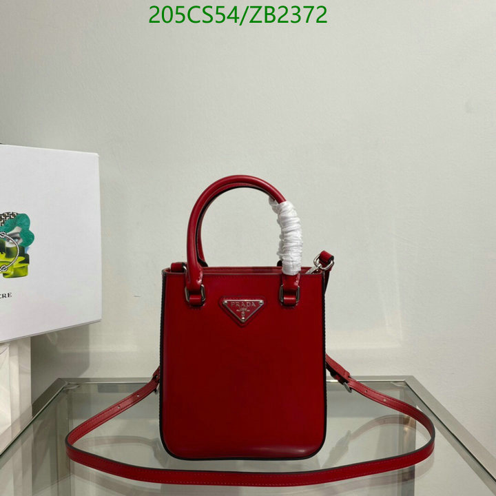 Prada Bag-(Mirror)-Diagonal-,Code: ZB2372,$: 205USD