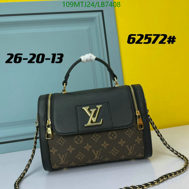 LV Bags-(4A)-Handbag Collection-,Code: LB7408,$: 109USD