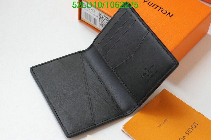 LV Bags-(Mirror)-Wallet-,Code: T062275,$: 52USD