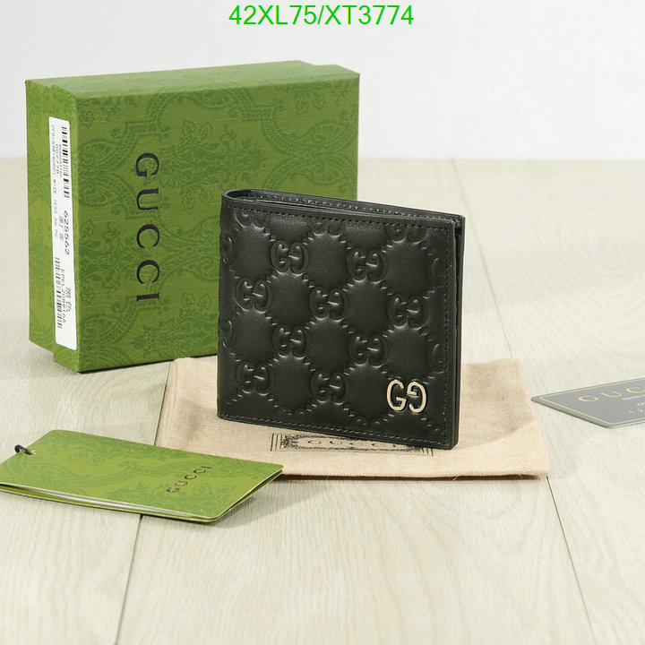 Gucci Bag-(4A)-Wallet-,Code: XT3774,$: 42USD