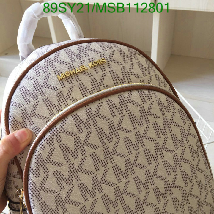 Michael Kors Bag-(4A)-Backpack-,Code: MSB112801,$: 109USD