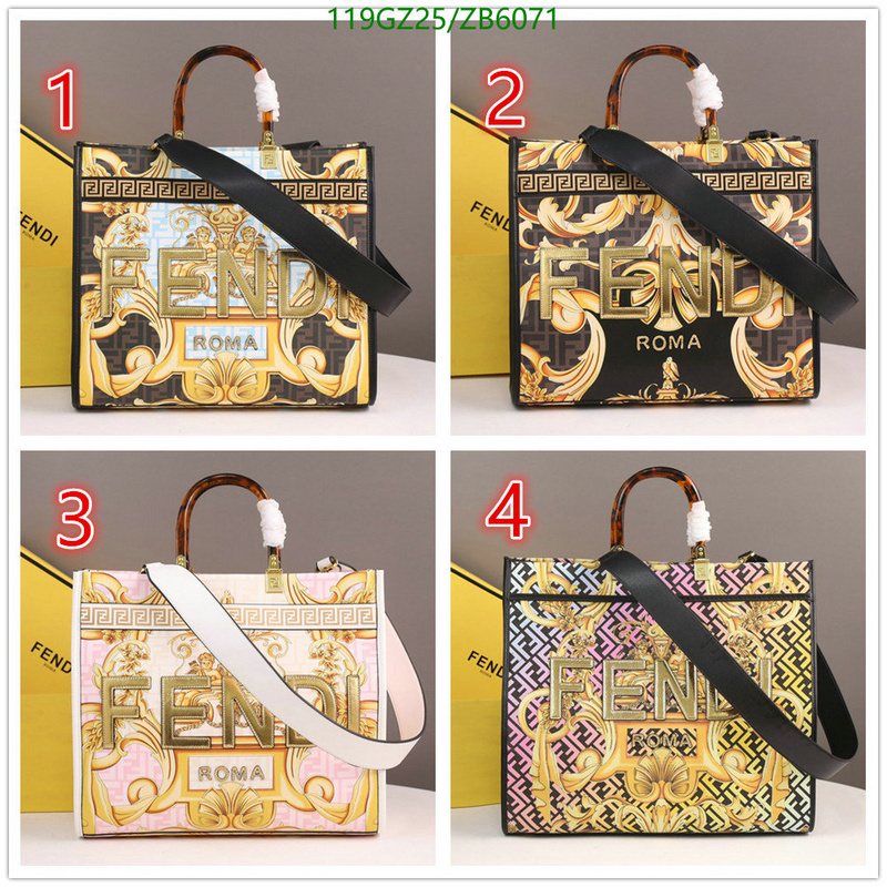 Fendi Bag-(4A)-Sunshine-,Code: ZB6071,$: 119USD