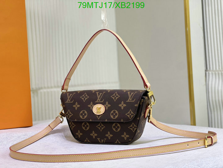 LV Bags-(4A)-Pochette MTis Bag-Twist-,Code: XB2199,$: 79USD