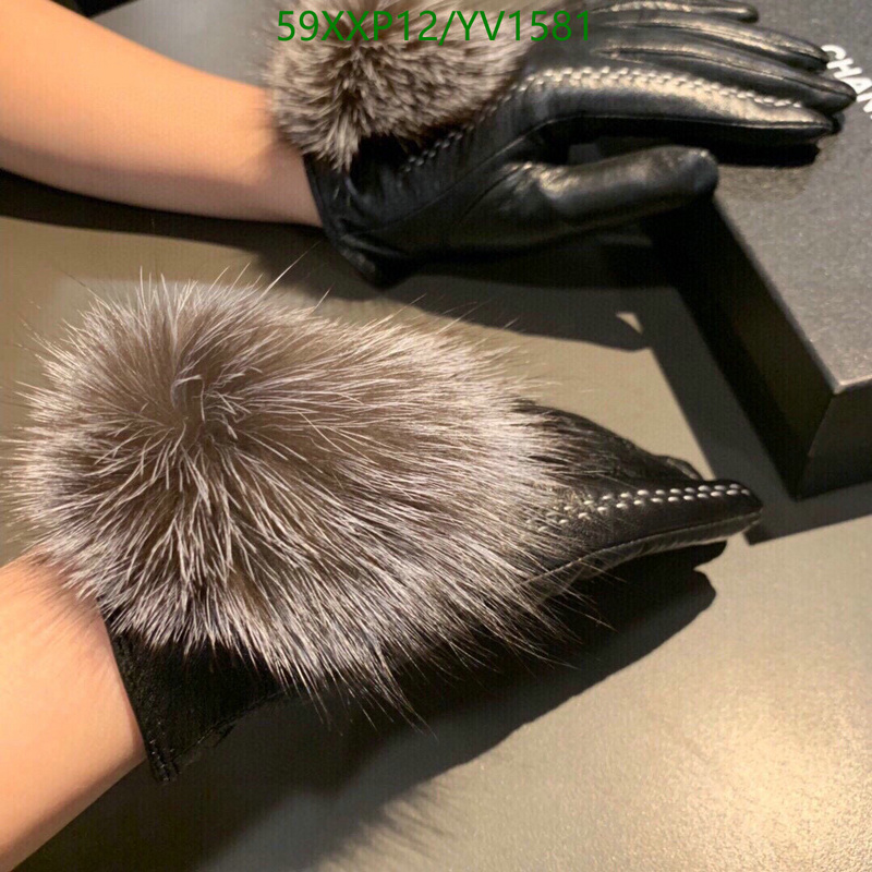 Gloves-Chanel, Code: YV1581,$: 59USD
