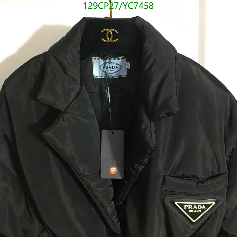 Clothing-Prada, Code: YC7458,$: 129USD