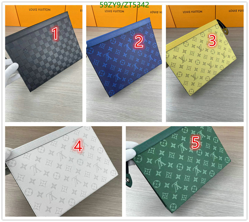 LV Bags-(4A)-Wallet-,Code: ZT5342,$: 59USD