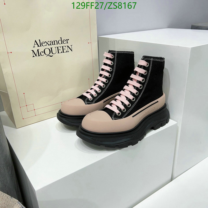 Men shoes-Alexander Mcqueen, Code: ZS8167,$: 129USD