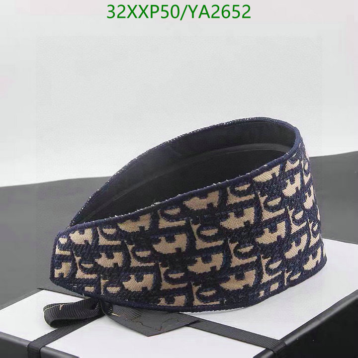 Headband-Dior, Code: YA2652,$: 32USD