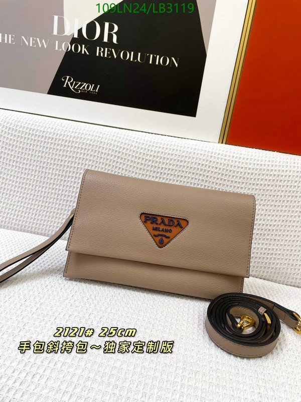 Prada Bag-(4A)-Diagonal-,Code: LB3119,$: 109USD