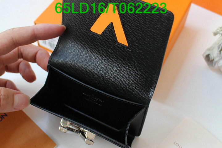 LV Bags-(Mirror)-Wallet-,Code: T062223,$: 65USD