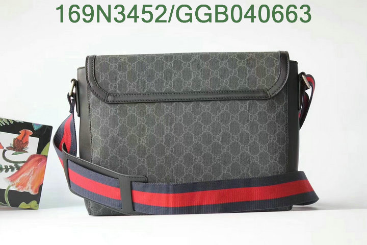 Gucci Bag-(Mirror)-Diagonal-,Code:GGB040663,$: 169USD