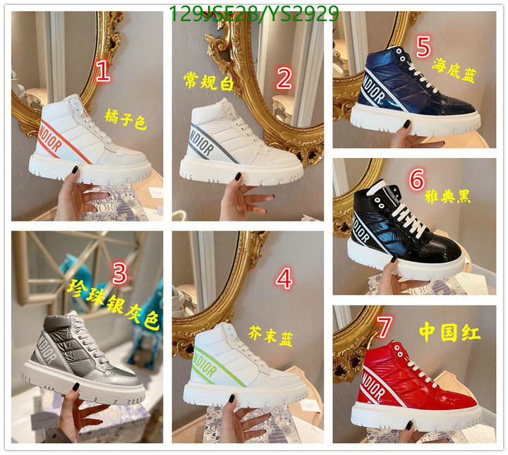 Women Shoes-Dior Code: YS2929 $: 129USD
