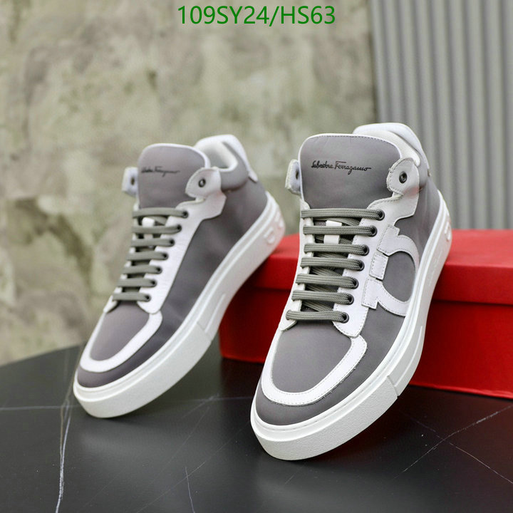 Men shoes-Ferragamo, Code: HS63,$: 109USD