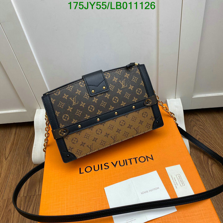 LV Bags-(Mirror)-Petite Malle-,Code: LB011126,$: 175USD